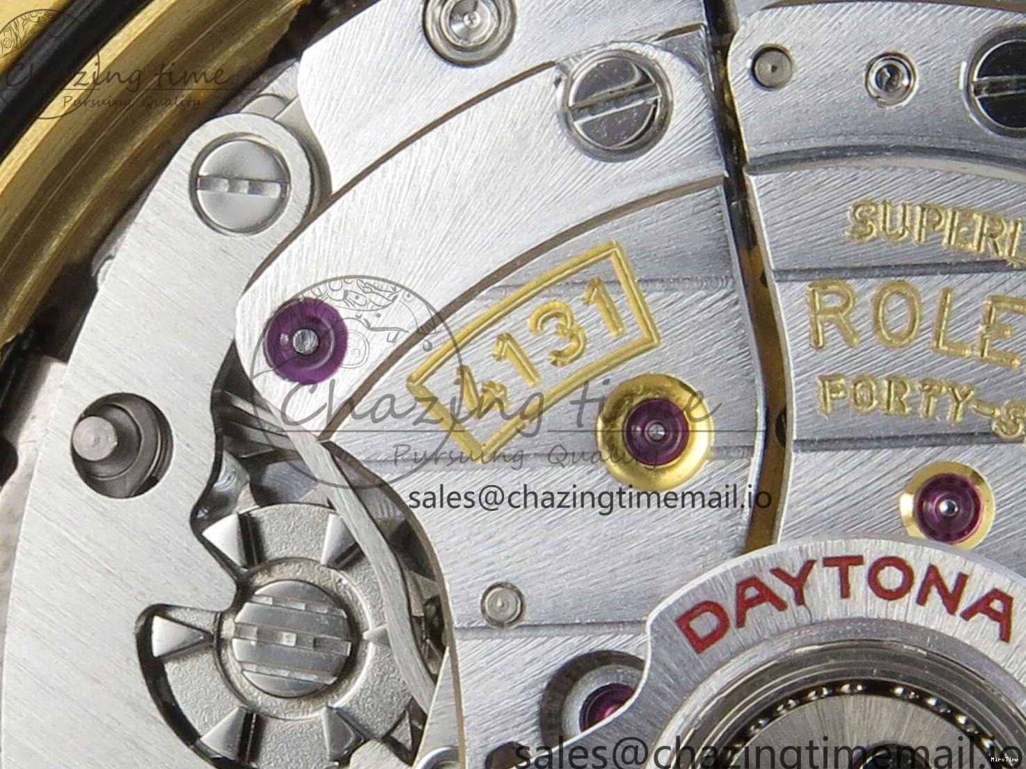 MiroTime 0524 Daytona 126518 VSF 1:1 Best Edition YG Black Dial on Oysterflex Strap VS4131 V2 (Weighted) Refined 329